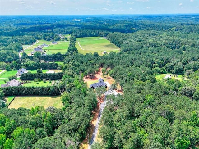 3960 Stock Rd, Monroe, GA 30656 - aerial overview of property's location with a forest