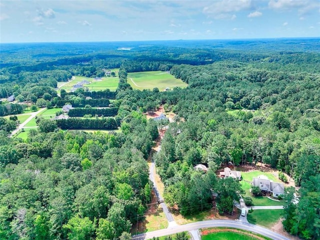 3960 Stock Rd, Monroe, GA 30656 - aerial view of property's location with a heavily wooded area