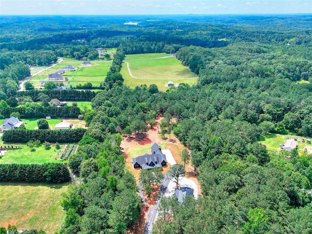 3960 Stock Rd, Monroe, GA 30656 - aerial view of property's location with rural landscape