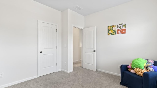 305 Knights Ct, Canton, GA 30115 - sitting room featuring baseboards, visible vents, and carpet flooring