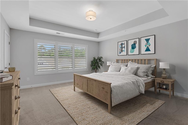 1768 Evenstad Way, Smyrna, GA 30080 - bedroom featuring a raised ceiling, carpet flooring, and baseboards