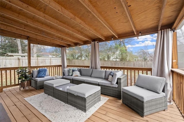 sunroom / solarium featuring a wealth of natural light