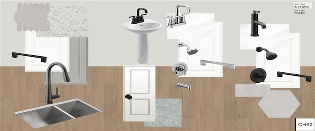 interior details with a sink