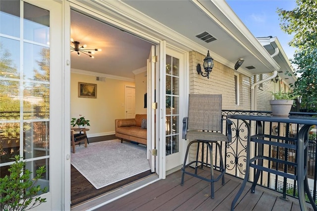 869 Briarcliff Rd NE Unit B20, Atlanta, GA 30306 - view of wooden deck