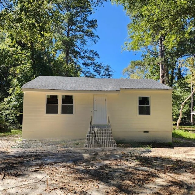 view of bungalow