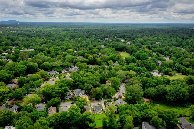 153 Hood Cir, Decatur, GA 30030 - bird's eye view with a residential view and a view of trees