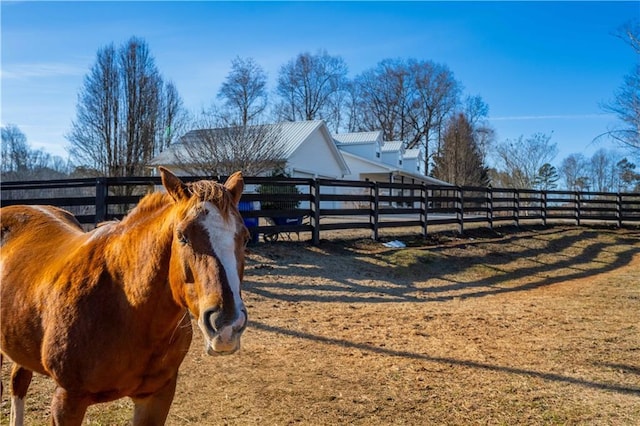 view of stable