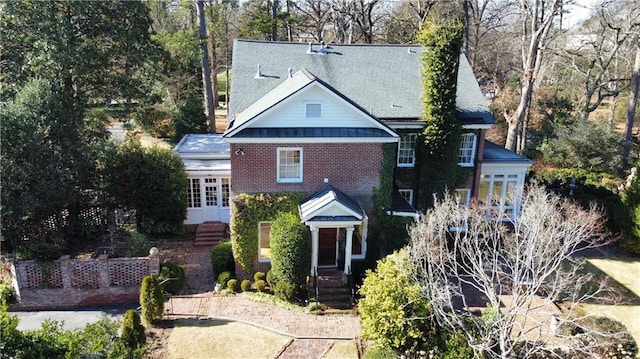 view of rear view of house