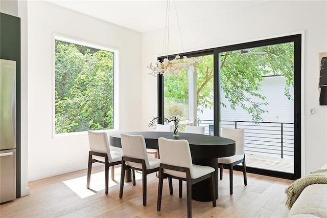 3117 Robinson Ave, Scottdale, GA 30079 - dining space with light wood finished floors and baseboards
