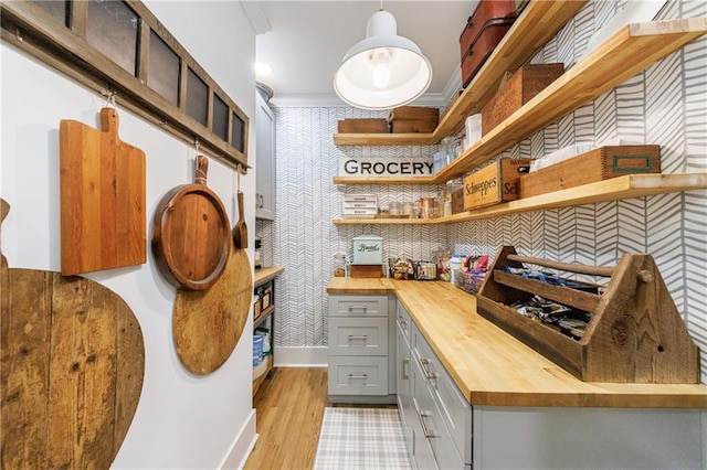 view of pantry