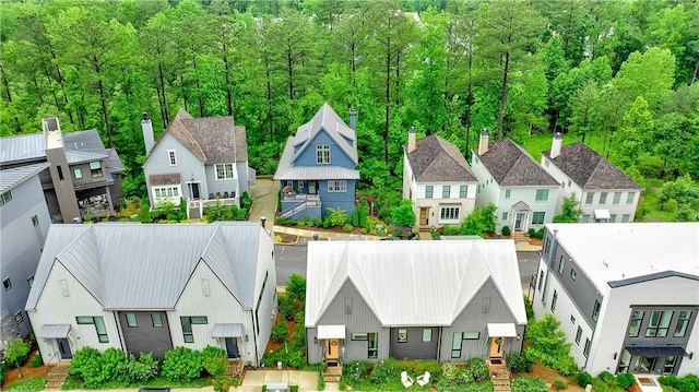 10862 Serenbe Ln, Chattahoochee Hills, GA 30268 - aerial view of residential area with a forest