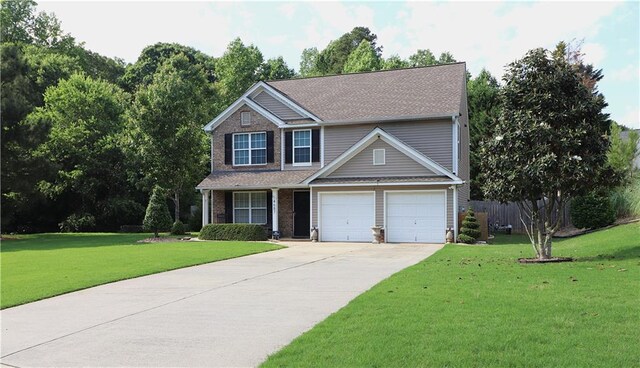 4687 Riley Run Ct, Sugar Hill, GA 30518 - view of front of property with driveway