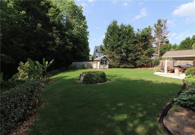 4687 Riley Run Ct, Sugar Hill, GA 30518 - view of yard with a patio area