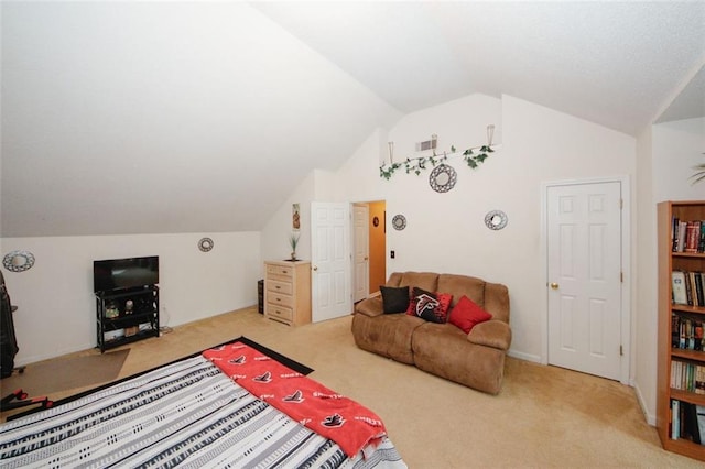 1801 Deer Crossing Cir, Jonesboro, GA 30236 - carpeted bedroom with lofted ceiling