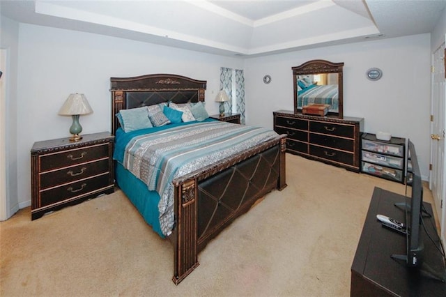 1801 Deer Crossing Cir, Jonesboro, GA 30236 - bedroom featuring a raised ceiling, carpet floors, and baseboards
