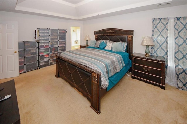 1801 Deer Crossing Cir, Jonesboro, GA 30236 - carpeted bedroom featuring a tray ceiling