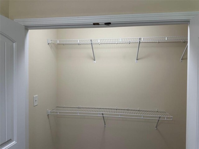 view of closet