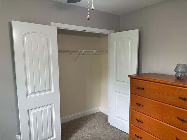 view of closet