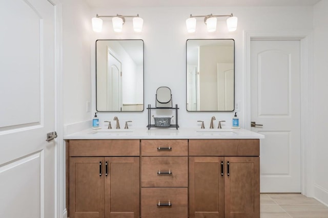 1013 Liberty Springs Dr, Woodstock, GA 30188 - full bathroom featuring double vanity
