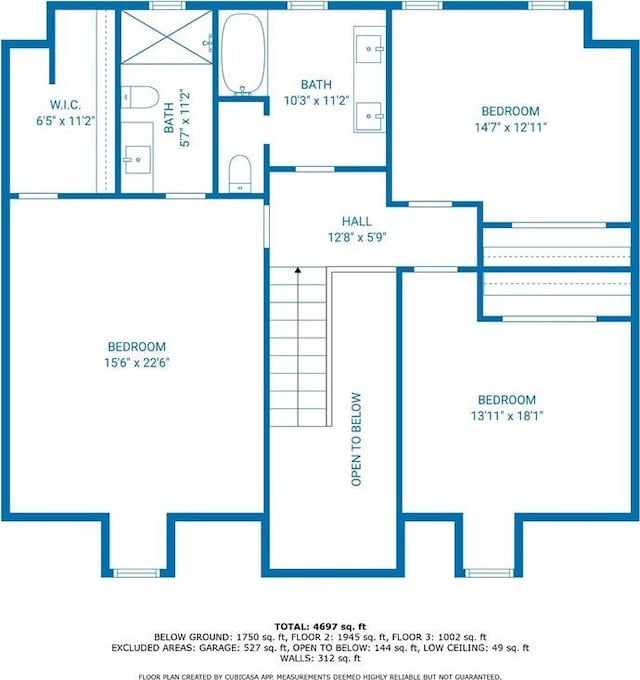 12410 Charlotte Dr, Alpharetta, GA 30004 - view of room layout