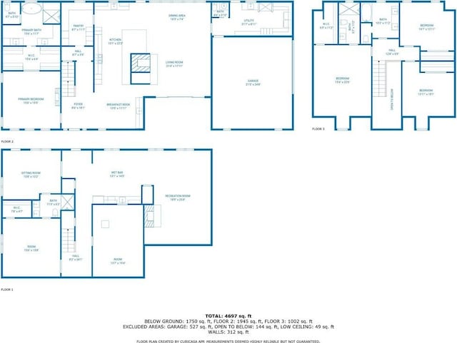 12410 Charlotte Dr, Alpharetta, GA 30004 - view of property floor plan