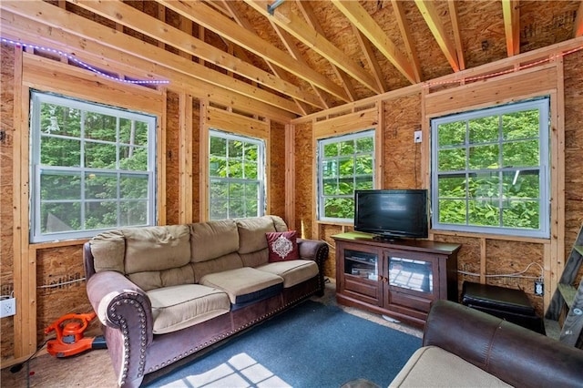 view of living area