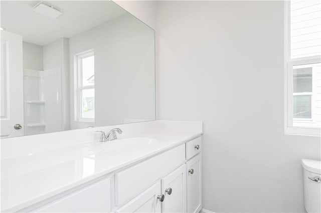 805 York Aly, Acworth, GA 30102 - full bathroom featuring vanity and toilet