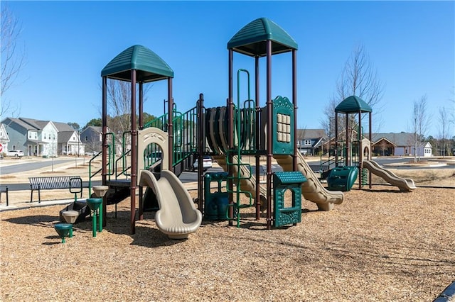805 York Aly, Acworth, GA 30102 - community playground featuring a residential view