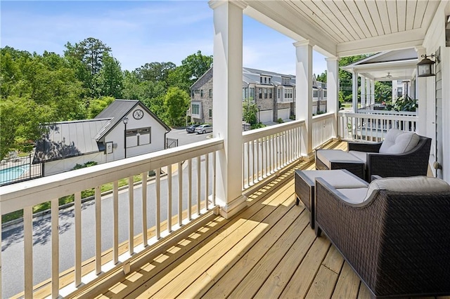 2059 Wheaton Way, Atlanta, GA 30328 - view of deck
