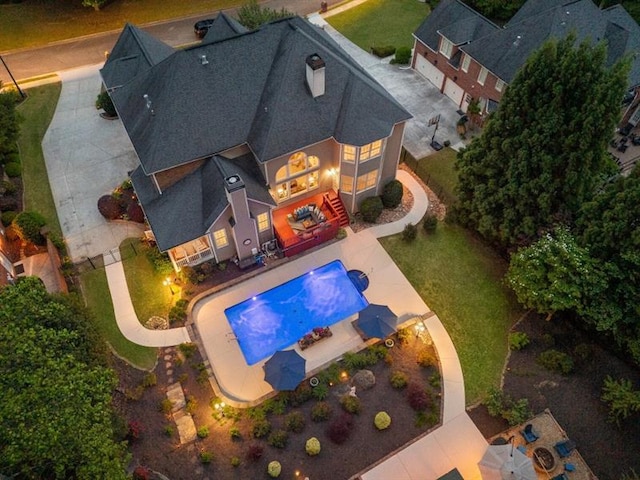 2439 Huntington Park Dr NW, Acworth, GA 30101 - drone / aerial view