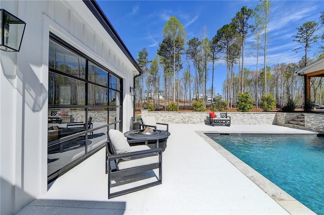 132 Swift Creek Way, Jefferson, GA 30549 - view of pool with a patio area