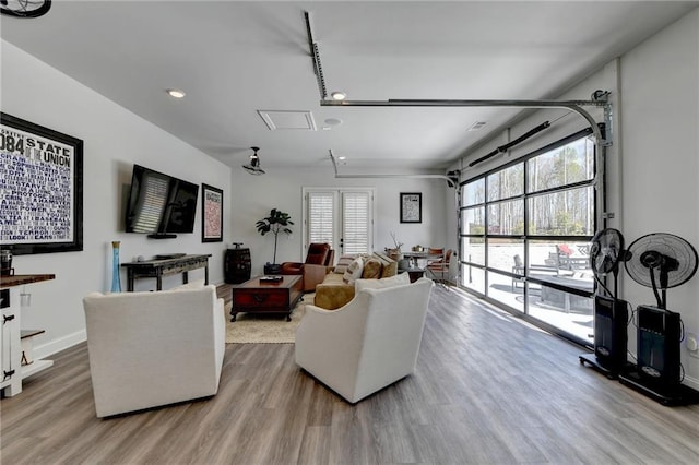 132 Swift Creek Way, Jefferson, GA 30549 - living room with wood-type flooring and a wealth of natural light