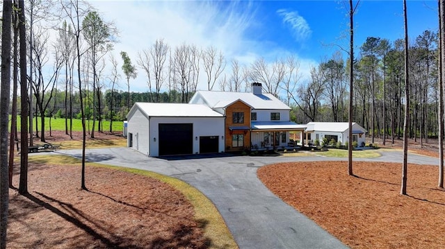 132 Swift Creek Way, Jefferson, GA 30549 - view of front facade with a porch and a garage