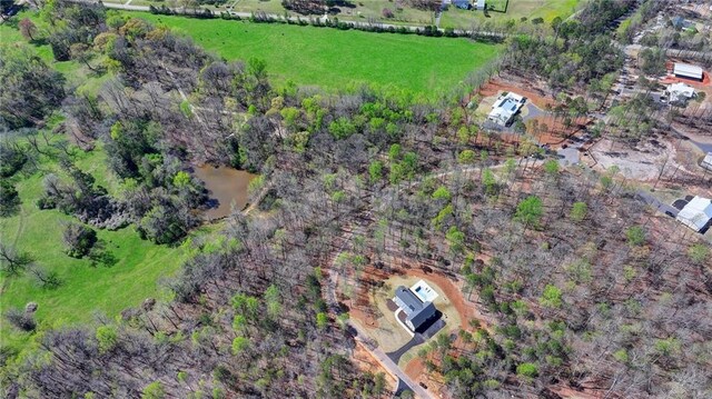132 Swift Creek Way, Jefferson, GA 30549 - bird's eye view featuring a water view