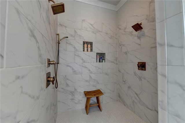 132 Swift Creek Way, Jefferson, GA 30549 - bathroom with a tile shower