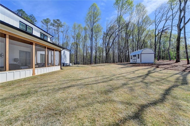 132 Swift Creek Way, Jefferson, GA 30549 - view of yard featuring a shed