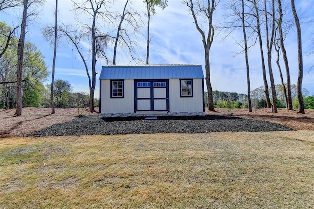 132 Swift Creek Way, Jefferson, GA 30549 - view of outdoor structure featuring a yard