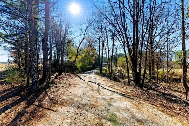 view of road