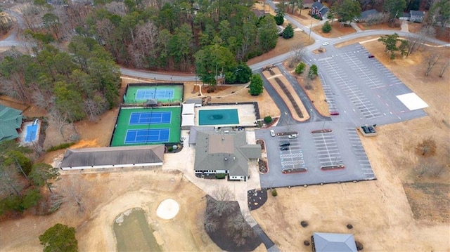 aerial view