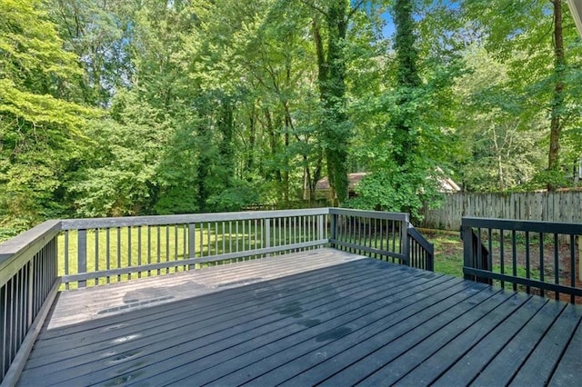 5689 Woodland Dr, Acworth, GA 30102 - view of deck