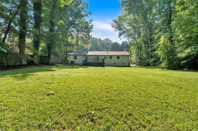 5689 Woodland Dr, Acworth, GA 30102 - view of yard