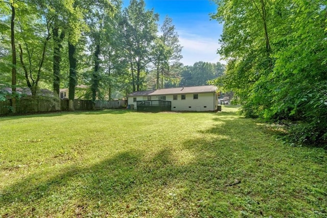 5689 Woodland Dr, Acworth, GA 30102 - view of yard