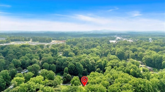 5689 Woodland Dr, Acworth, GA 30102 - bird's eye view of a forest
