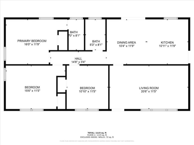5689 Woodland Dr, Acworth, GA 30102 - room layout