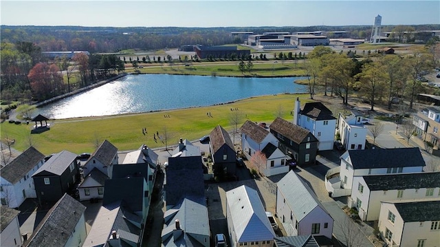 155 Breakspear Ln, Fayetteville, GA 30214 - aerial perspective of suburban area with a large body of water