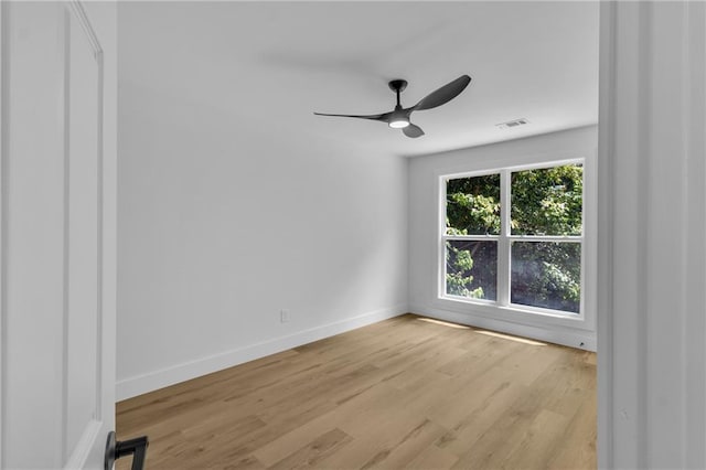2601 Garland Way, Duluth, GA 30096 - empty room featuring wood finished floors, baseboards, and ceiling fan