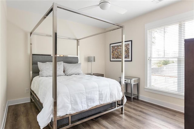 3484 Orchard St, Atlanta, GA 30354 - bedroom featuring wood finished floors and a ceiling fan