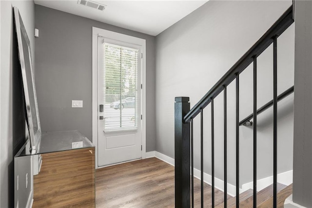 3484 Orchard St, Atlanta, GA 30354 - foyer featuring wood finished floors and stairway