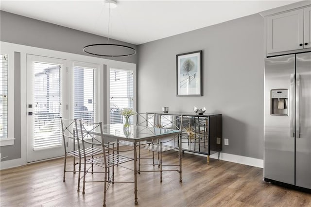 3484 Orchard St, Atlanta, GA 30354 - dining space featuring wood finished floors and baseboards