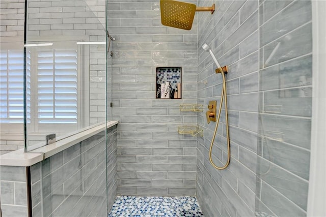 3355 Olivia Ct, Cumming, GA 30041 - full bathroom with tiled shower